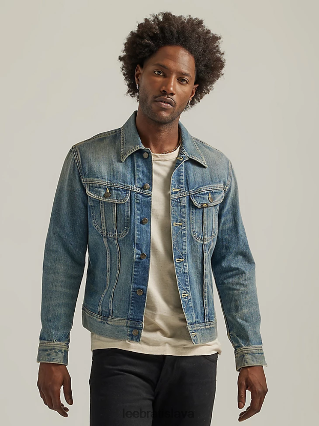 Lee oblečenie HL0J0R1128 suché - ľahké umývanie muži 101 jazdecká bunda