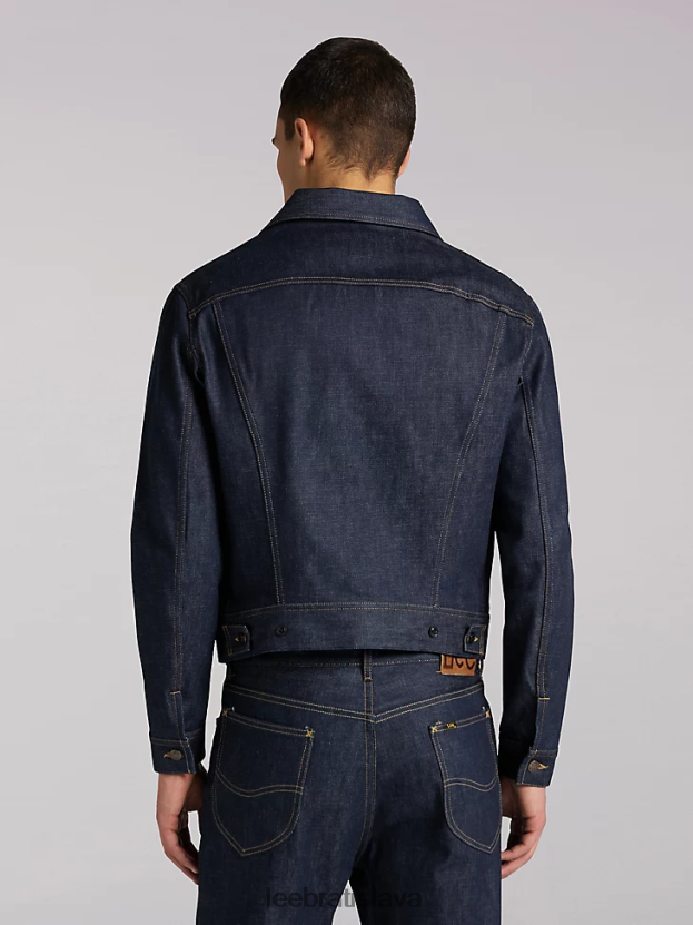 Lee oblečenie HL0J0R1132 suché muži Jazdecká bunda z 50. rokov 10. storočia