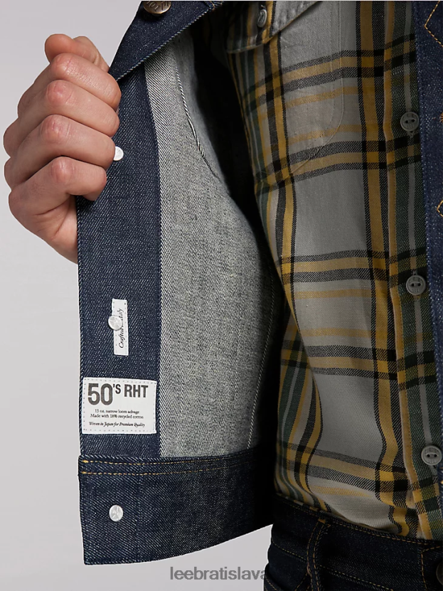 Lee oblečenie HL0J0R1132 suché muži Jazdecká bunda z 50. rokov 10. storočia