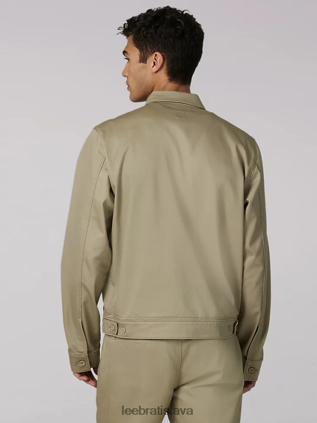 Lee oblečenie HL0J0R1146 kc khaki muži dedičná chetopa boxy bunda