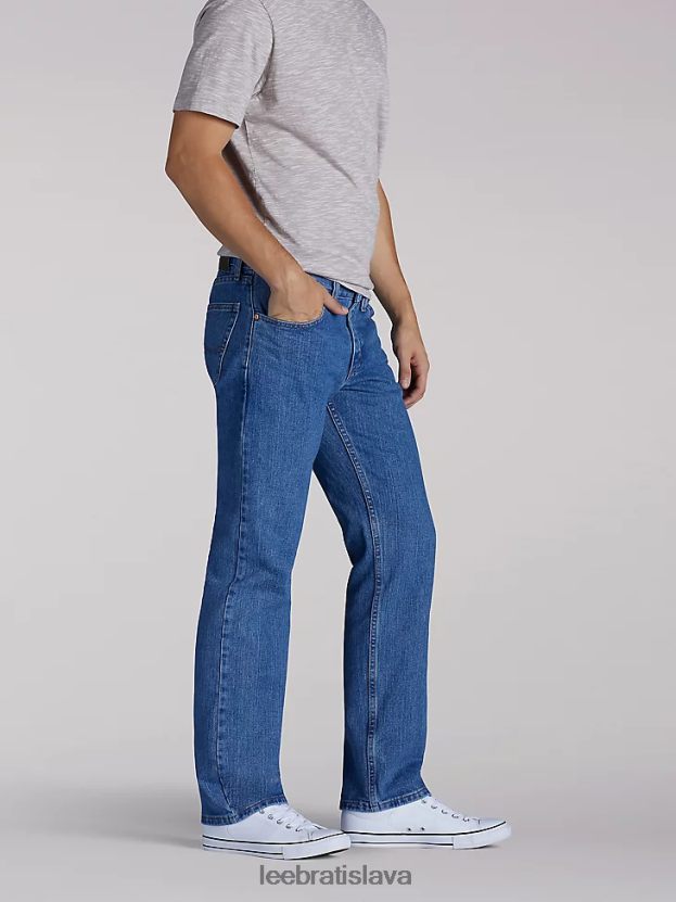 Lee oblečenie HL0J0R663 korenie kameň muži bootcut džínsy v regular fit strihu