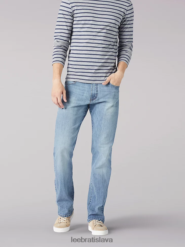 Lee oblečenie HL0J0R664 theo muži extrémny pohyb bootcut džínsy