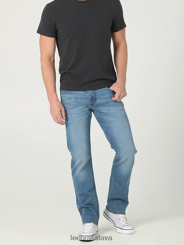 Lee oblečenie HL0J0R475 baritte muži extrémny pohyb mvp slim rovné džínsy