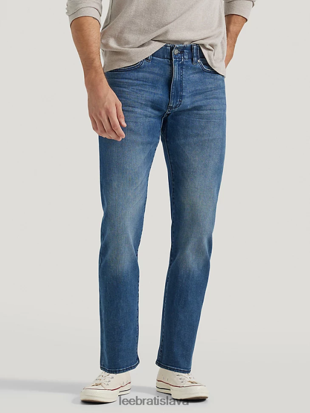 Lee oblečenie HL0J0R477 stúpať muži extrémny pohyb mvp slim rovné džínsy