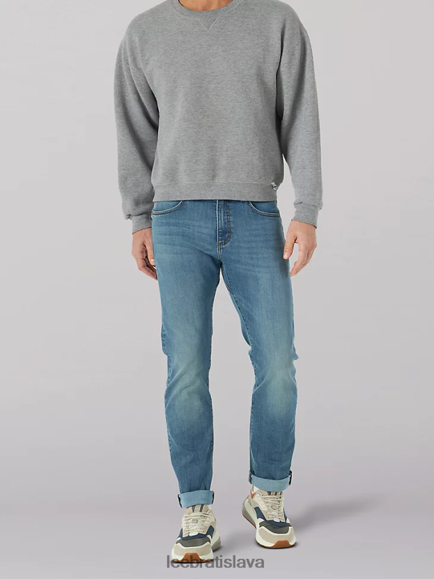 Lee oblečenie HL0J0R481 dale muži extrémny pohyb mvp slim rovné džínsy