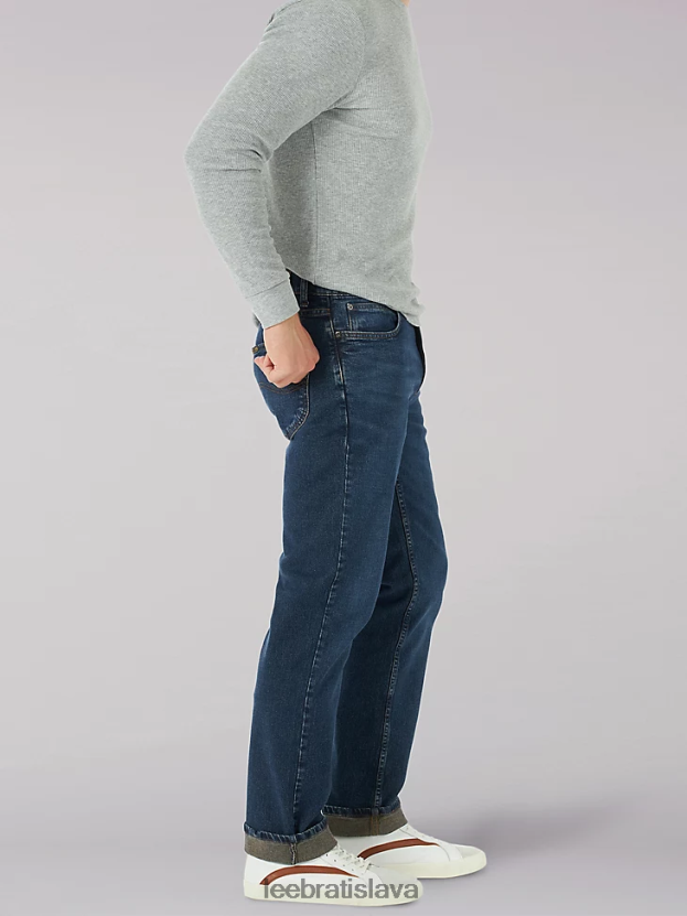 Lee oblečenie HL0J0R482 nočný tieň muži legendárne uvoľnené rovné džínsy