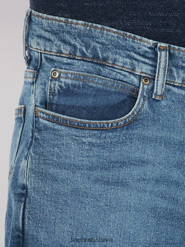 Lee oblečenie HL0J0R485 pravá modrá muži legendárne uvoľnené rovné džínsy