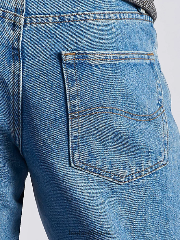 Lee oblečenie HL0J0R489 svetlý kameň muži Džínsy s rovnými nohavicami zo 100% bavlny regular fit