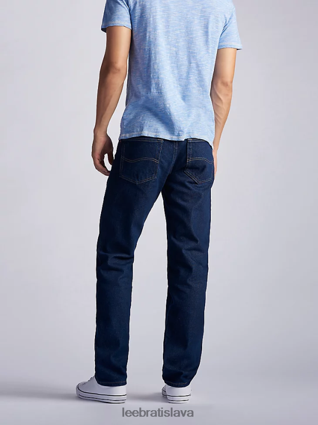 Lee oblečenie HL0J0R491 predpieranie papriky muži Džínsy s rovnými nohavicami zo 100% bavlny regular fit