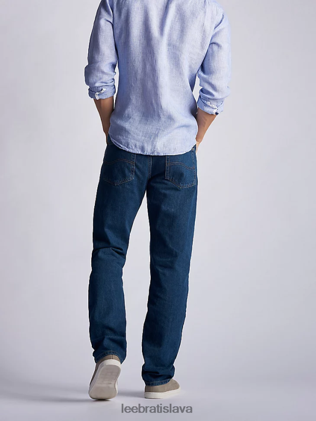 Lee oblečenie HL0J0R493 orion muži Džínsy s rovnými nohavicami zo 100% bavlny regular fit