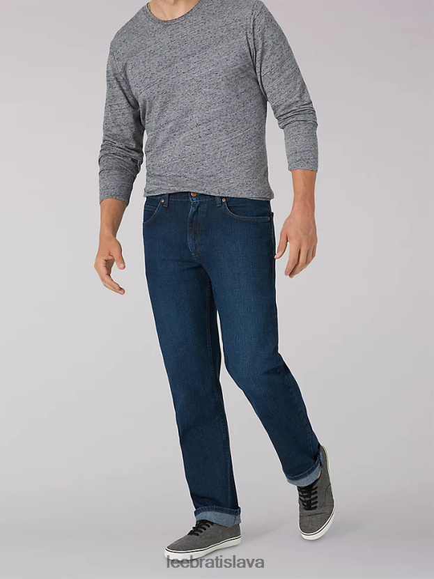 Lee oblečenie HL0J0R494 tieň muži legendárne obyčajné rovné džínsy