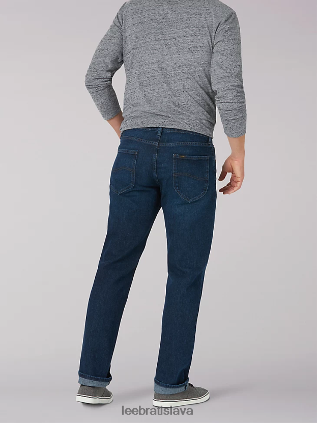 Lee oblečenie HL0J0R494 tieň muži legendárne obyčajné rovné džínsy