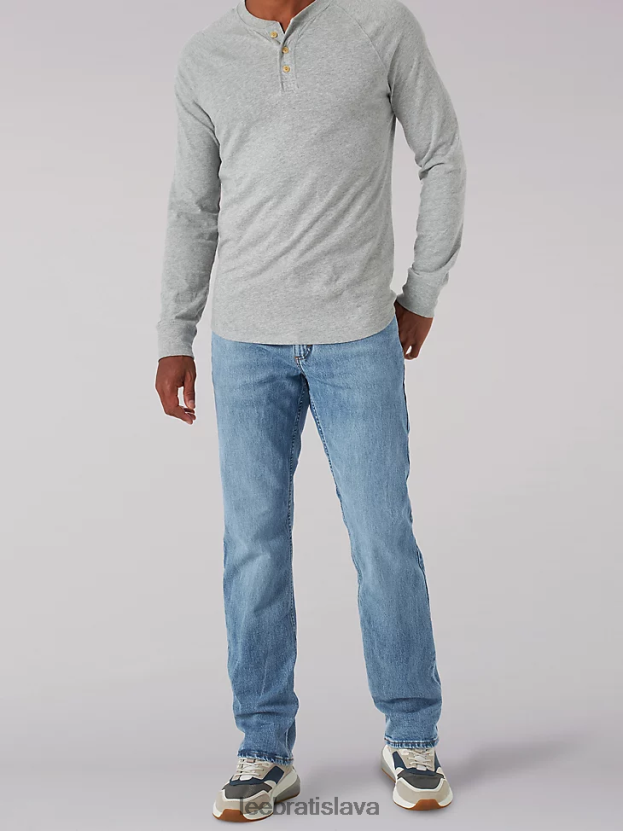 Lee oblečenie HL0J0R495 sólo muži legendárne obyčajné rovné džínsy