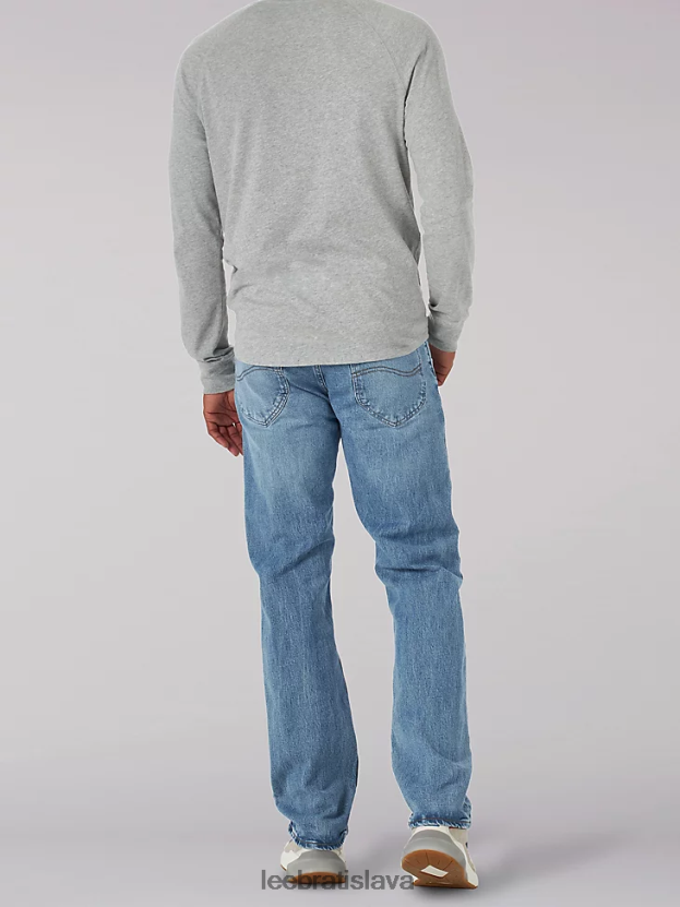 Lee oblečenie HL0J0R495 sólo muži legendárne obyčajné rovné džínsy