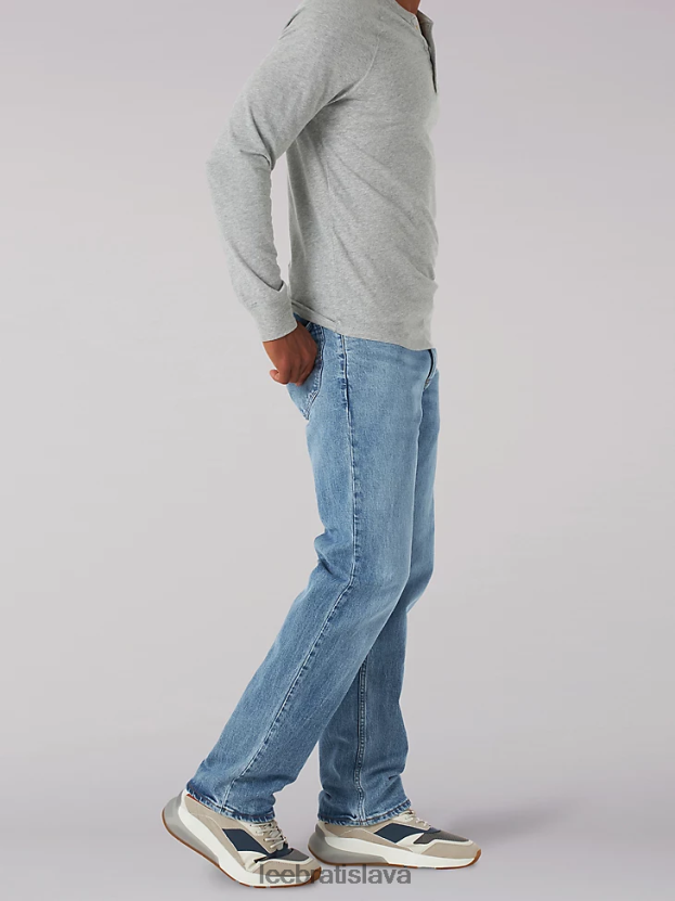 Lee oblečenie HL0J0R495 sólo muži legendárne obyčajné rovné džínsy