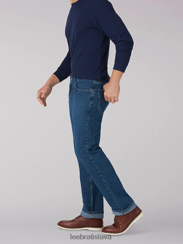 Lee oblečenie HL0J0R496 vytrvalý muži legendárne obyčajné rovné džínsy