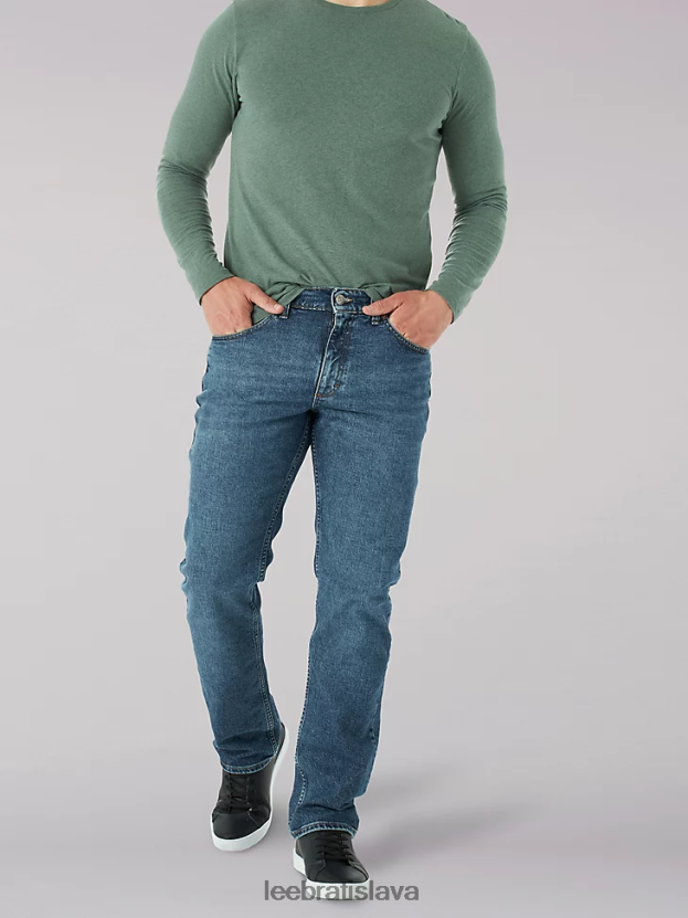 Lee oblečenie HL0J0R499 revolúcie muži legendárne obyčajné rovné džínsy