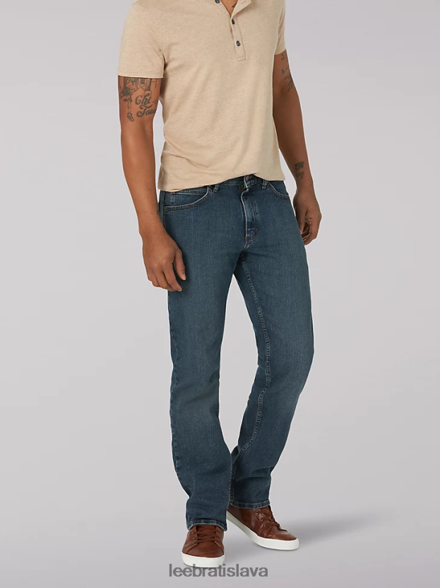 Lee oblečenie HL0J0R500 horizont muži legendárne obyčajné rovné džínsy
