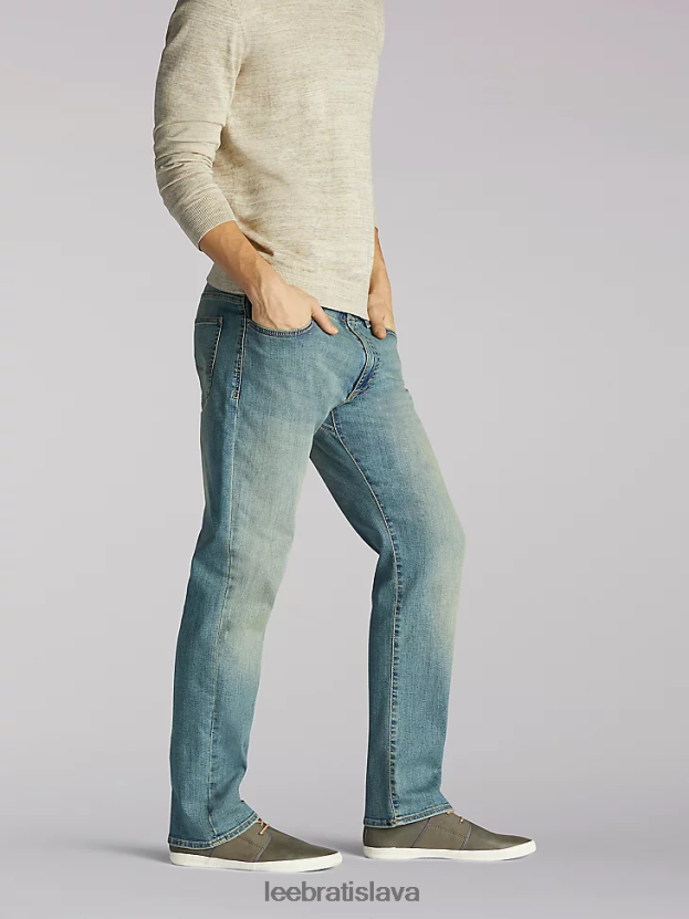 Lee oblečenie HL0J0R511 bradford muži extrémny pohyb rovného strihu džínsy so zúženými nohavicami (big&tall) v radikálnom