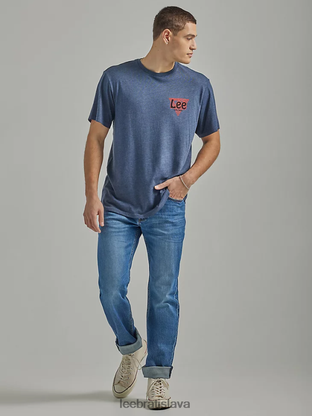 Lee oblečenie HL0J0R516 elton muži dedičné džínsy s rovnými nohami