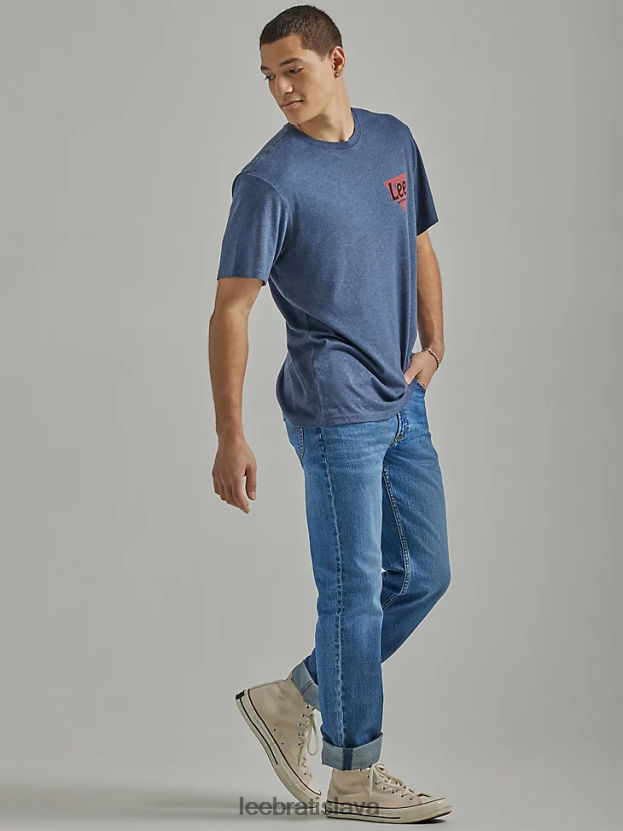 Lee oblečenie HL0J0R516 elton muži dedičné džínsy s rovnými nohami
