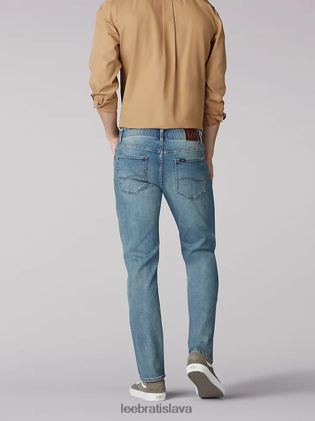 Lee oblečenie HL0J0R518 fernando muži džínsy s kužeľovými nohavicami v extrémnom pohybe rovného strihu