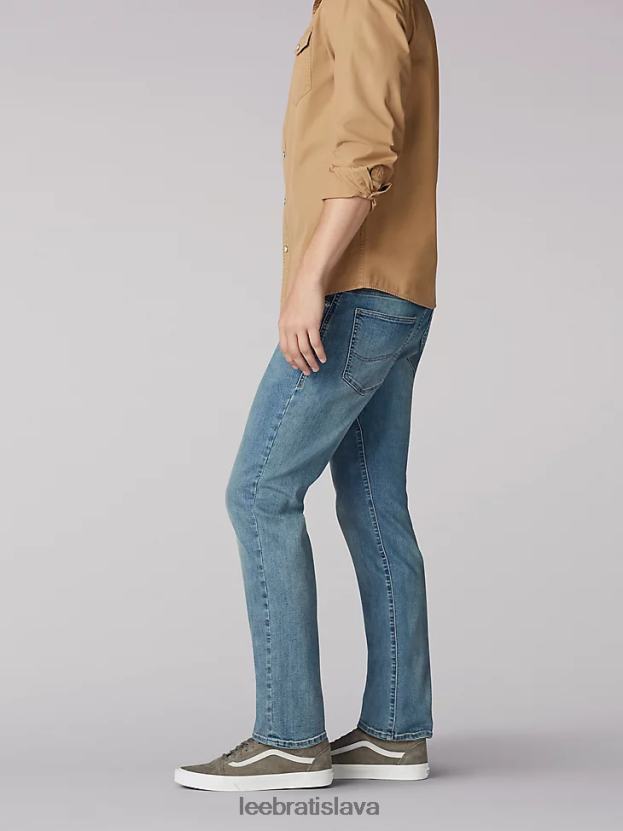 Lee oblečenie HL0J0R518 fernando muži džínsy s kužeľovými nohavicami v extrémnom pohybe rovného strihu