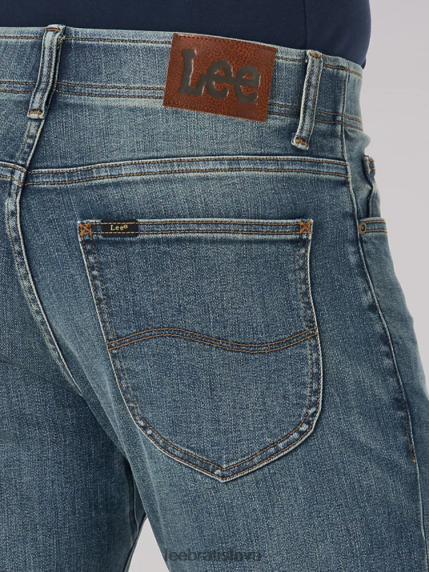 Lee oblečenie HL0J0R522 mayday muži extrémny pohyb rovný strih zúžené nohavice džínsy