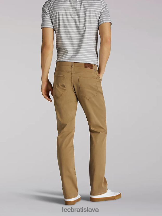 Lee oblečenie HL0J0R524 Puma muži džínsy s kužeľovými nohavicami v extrémnom pohybe rovného strihu