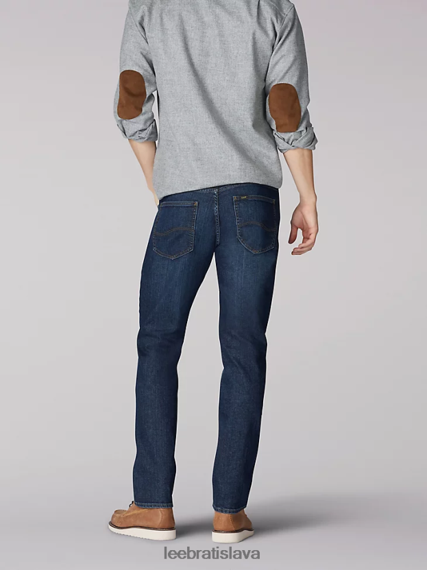 Lee oblečenie HL0J0R528 boston muži džínsy s kužeľovými nohavicami v extrémnom pohybe rovného strihu
