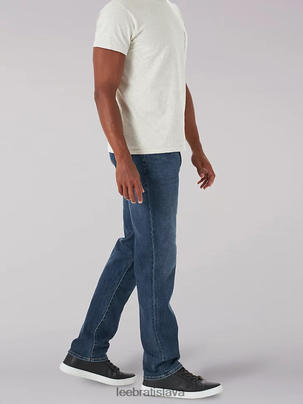 Lee oblečenie HL0J0R529 Tokio muži extrémny pohyb rovný strih zúžené nohavice džínsy