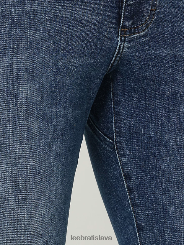 Lee oblečenie HL0J0R531 galilejská modrá muži extrémny pohyb rovný strih zúžené nohavice džínsy