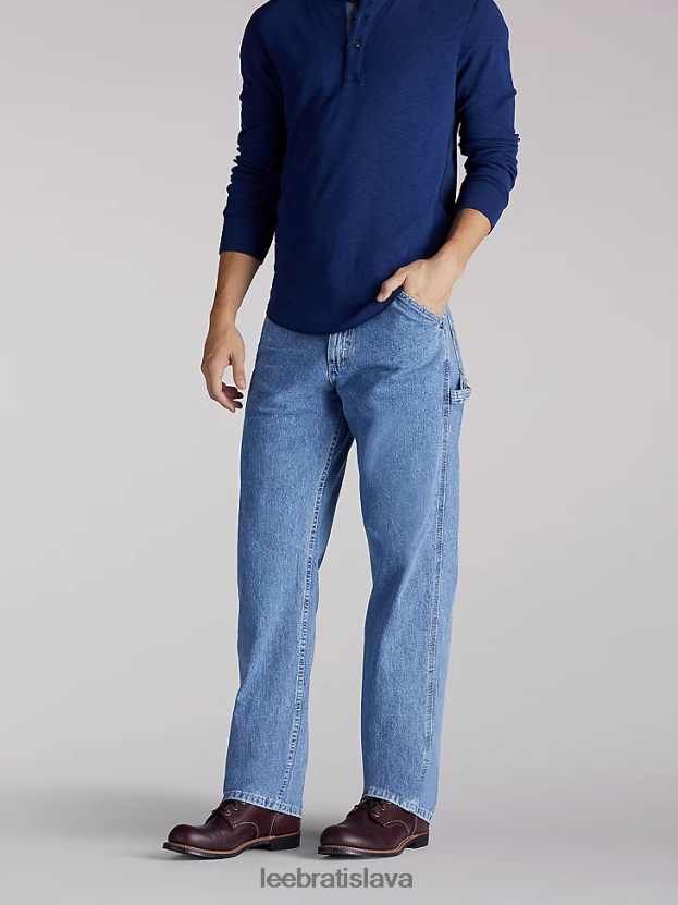 Lee oblečenie HL0J0R534 retro kameň muži carpenter jeans