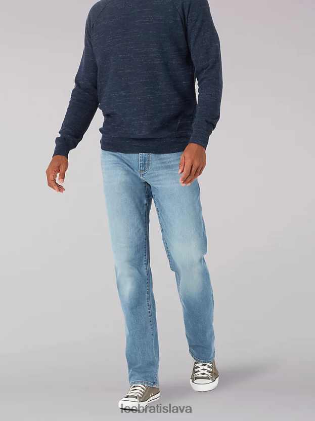 Lee oblečenie HL0J0R535 knox muži extrémny pohyb mvp regular rovné džínsy