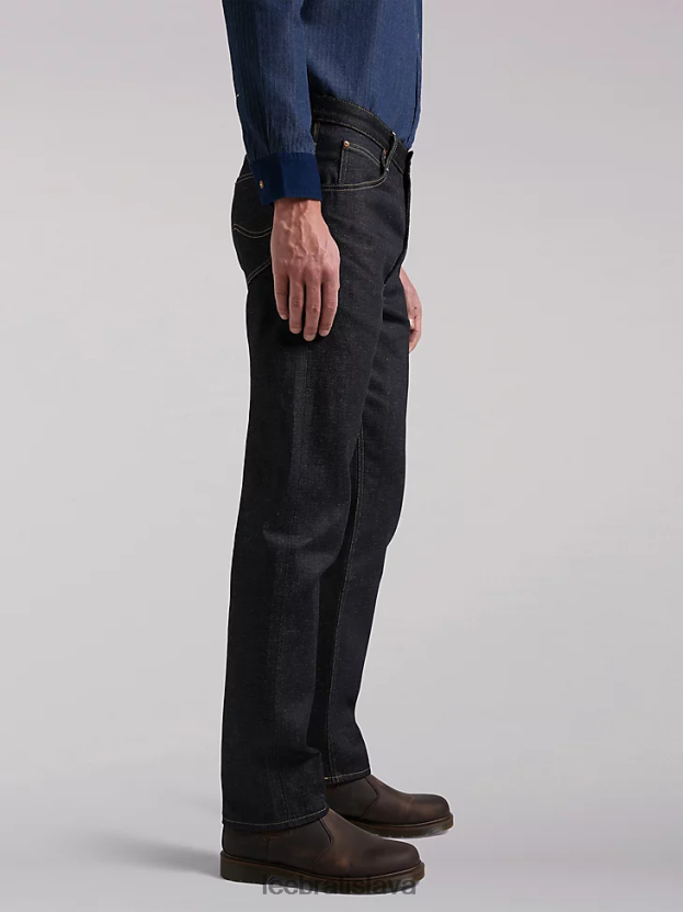 Lee oblečenie HL0J0R539 suché muži európska kolekcia 101z cinched back uvoľnený strih džínsy s rovnými nohavicami