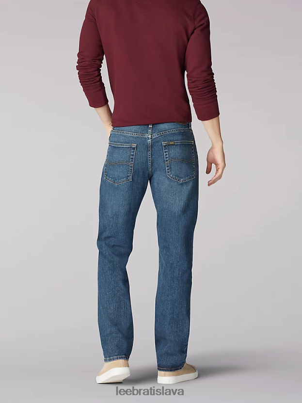 Lee oblečenie HL0J0R545 náčelník muži džínsy s rovnými nohavicami bežného strihu