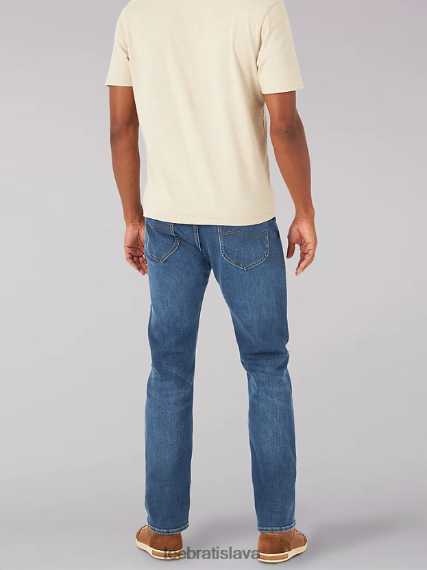 Lee oblečenie HL0J0R547 russ muži extrémny pohyb slim straight leg jean