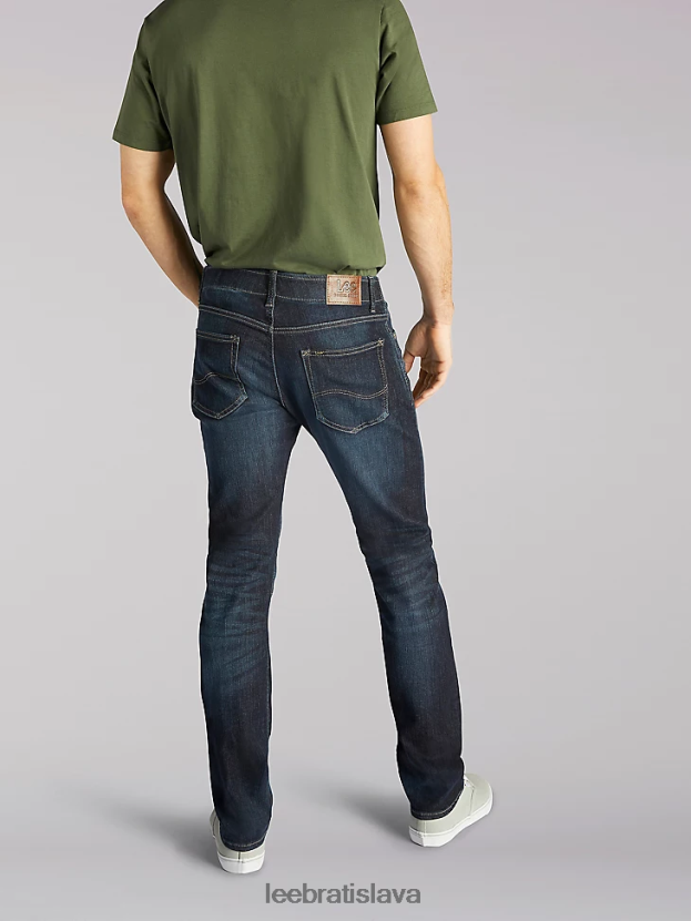 Lee oblečenie HL0J0R548 výlet muži extrémny pohyb slim rovné nohavice džínsy