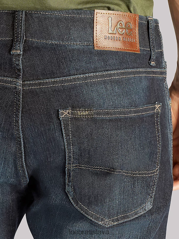 Lee oblečenie HL0J0R548 výlet muži extrémny pohyb slim rovné nohavice džínsy