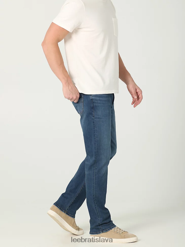 Lee oblečenie HL0J0R558 hugh muži extrémny pohyb regular fit straight leg jean