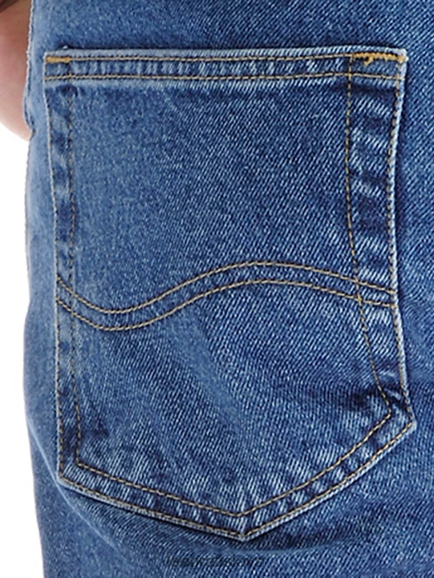 Lee oblečenie HL0J0R575 korenie kameň muži džínsy s rovnými nohavicami bežného strihu (veľké a vysoké)