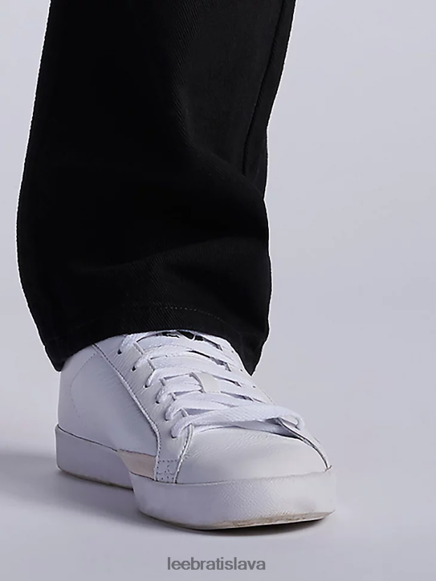 Lee oblečenie HL0J0R577 dvojitá čierna muži džínsy s rovnými nohavicami bežného strihu (veľké a vysoké)