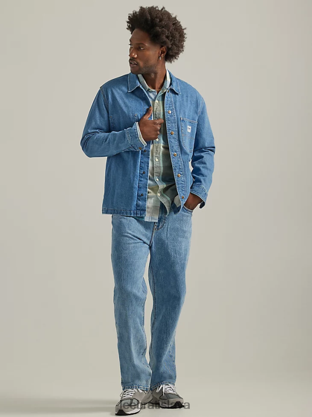 Lee oblečenie HL0J0R580 ľadový muži európska kolekcia asher jeans voľného strihu