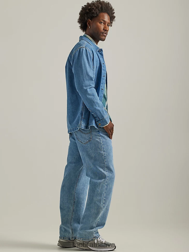 Lee oblečenie HL0J0R580 ľadový muži európska kolekcia asher jeans voľného strihu