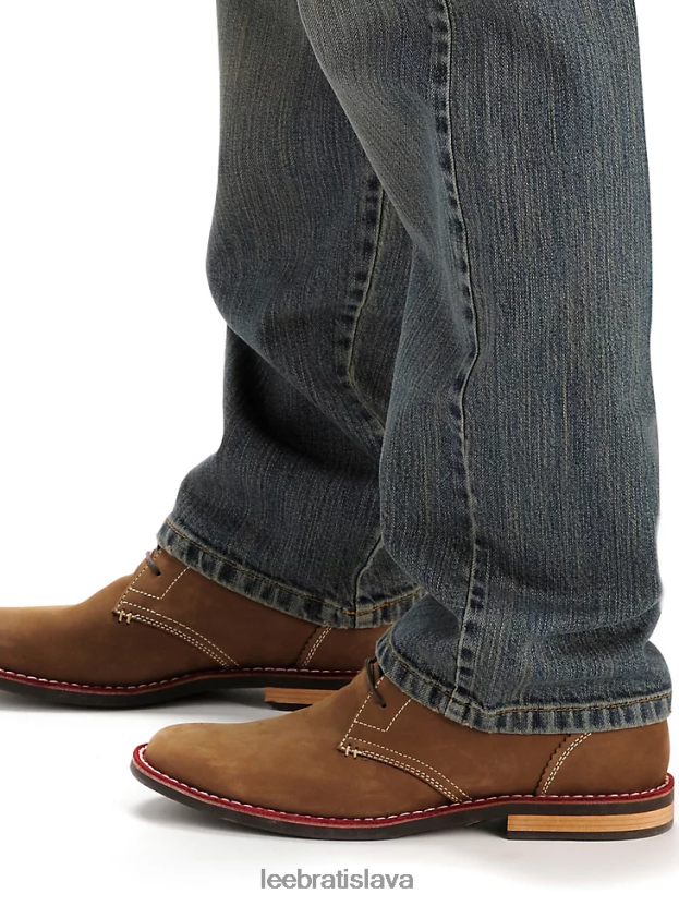 Lee oblečenie HL0J0R583 opotrebovaný kameň muži vlastné voľné džínsy s rovnými nohavicami (veľké a vysoké)