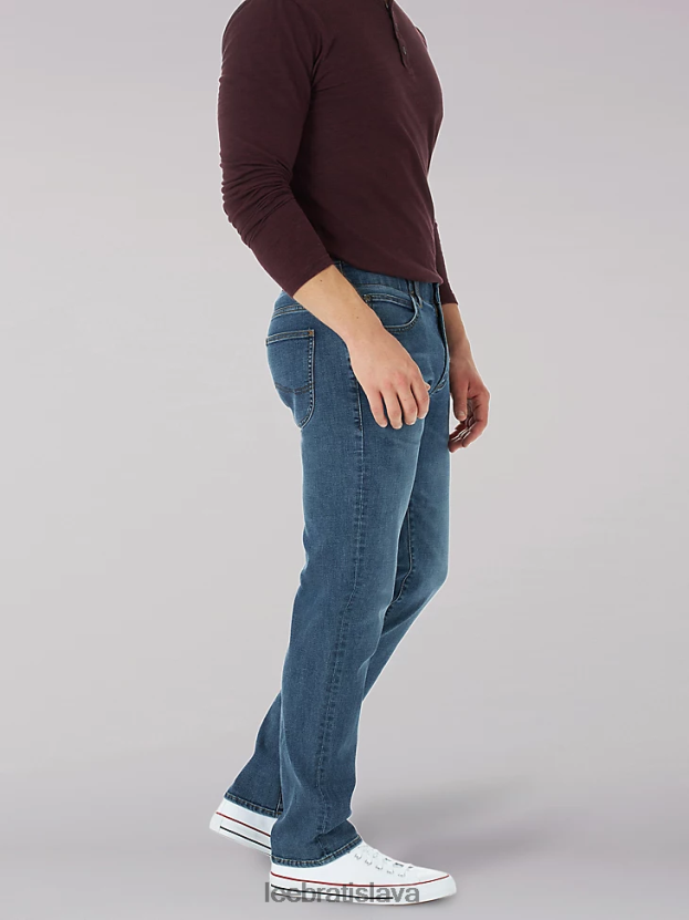 Lee oblečenie HL0J0R585 nico muži extrémny pohyb mvp athletic fit džínsy