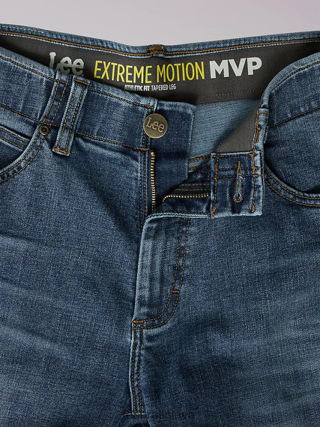 Lee oblečenie HL0J0R585 nico muži extrémny pohyb mvp athletic fit džínsy