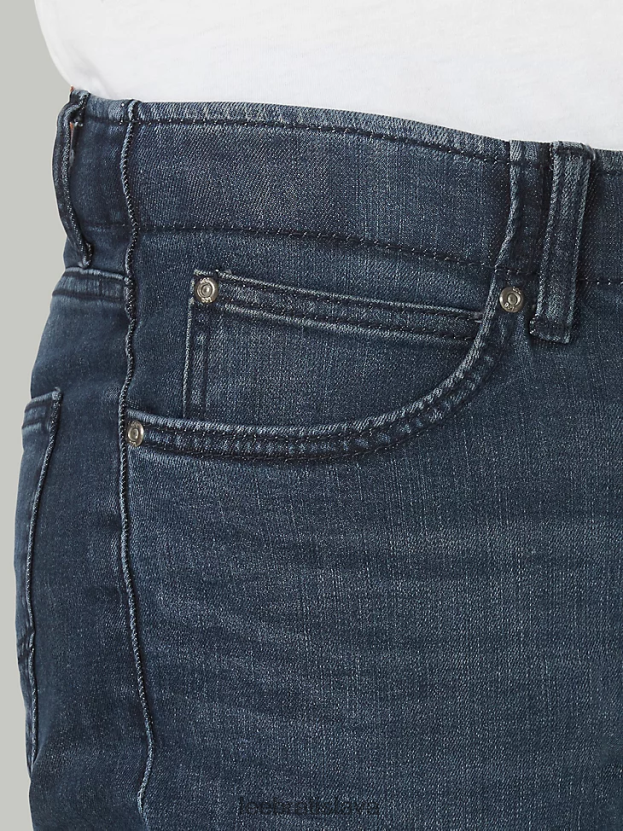 Lee oblečenie HL0J0R588 napustené atramentom muži extrémny pohyb mvp athletic fit džínsy