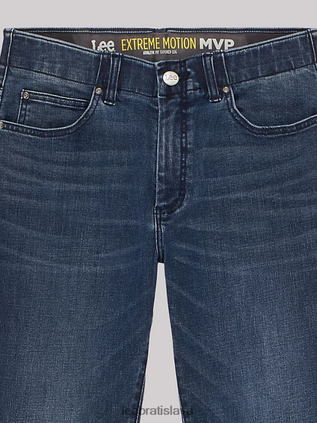Lee oblečenie HL0J0R588 napustené atramentom muži extrémny pohyb mvp athletic fit džínsy