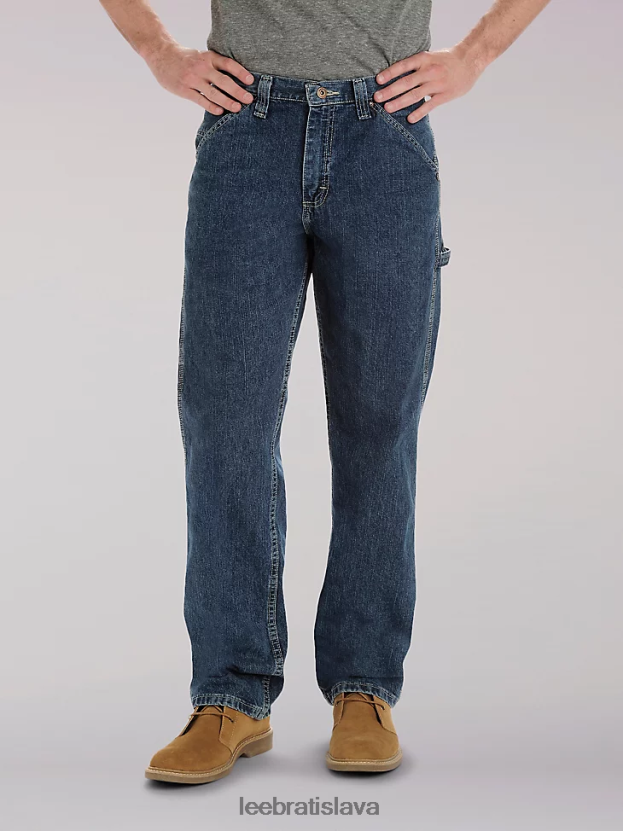 Lee oblečenie HL0J0R589 pôvodný kameň muži pohodlné carpenter džínsy (veľké a vysoké)